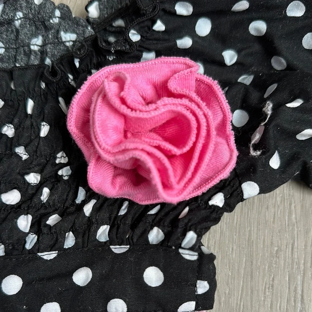 Charming Polka Dot and Pink Kids Set size 2T